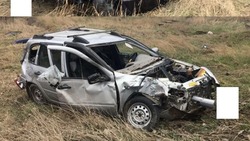 В Георгиевске перевернулись два автомобиля в результате аварии