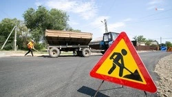 Участок улицы Октябрьской в Пятигорске ремонтируют по нацпроекту