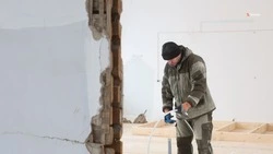 Капитальный ремонт участковой больницы проходит в посёлке Ясная Поляна