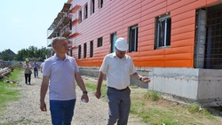 Строительство ФОКа в Георгиевском округе ведётся в соответствии с установленными сроками