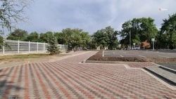 В Георгиевске завершают благоустройство территории вблизи стадиона