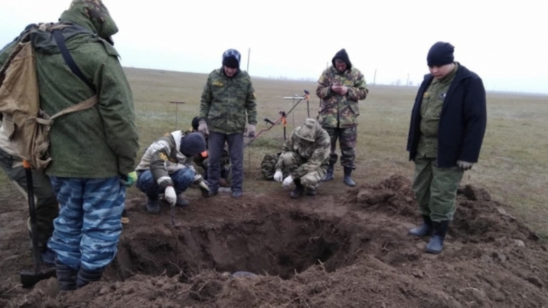 В Степновском округе Ставрополья обнаружили останки ещё двух бойцов Красной армии