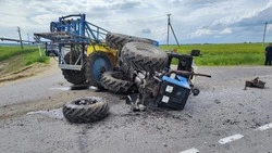 Превышение скорости привело к столкновению со спецтехникой в Георгиевском округе
