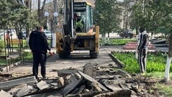 В станице Александрийской отремонтируют парк