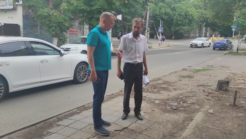 Участок улицы Ленина приведут в порядок в Георгиевске
