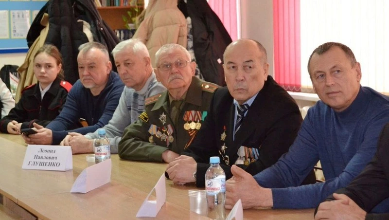 Молодёжь из Георгиевска встретилась с ветеранами войны в Афганистане