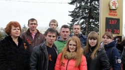 Георгиевские студенты готовятся ко Дню Победы