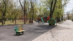 Подрядчик завершает благоустройство парка в посёлке Ясная Поляна