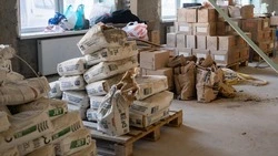 Первый этап капремонта ФОКа в станице Советской завершат к началу августа
