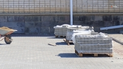 Территорию возле станичного Дома культуры отремонтировали в Георгиевском округе