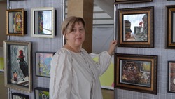Благотворительная выставка картин потомственной художницы проходит в Георгиевске 