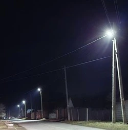 На семи улицах станицы Лысогорской появилось освещение