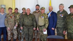 Бойцов СВО из Георгиевского округа наградили медалями «За храбрость» II степени
