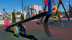 Десять детских комплексов разместят в благоустраиваемом станичном парке на Ставрополье