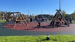 Благоустройство сквера завершили на Ставрополье по нацпроекту 