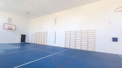 Спортзал в сельской школе на Ставрополье обновили по нацпроекту