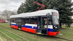 Новый трамвай вышел на линию в Пятигорске
