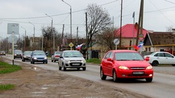 В станице Незлобной Ставропольского края прошёл автопробег в поддержку российской армии