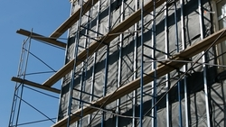 Каркас новой школы монтируют в микрорайоне Пятигорска