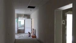 Капитальный ремонт проходит в поликлинике посёлка Энергетик