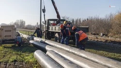 Строительство водовода в ставропольском хуторе достигает 20%
