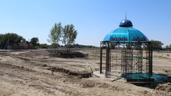 В ставропольском селе за счёт нацпроекта продолжается благоустройство зоны отдыха