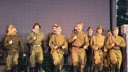Патриотический концерт прошёл в Георгиевске в День Победы